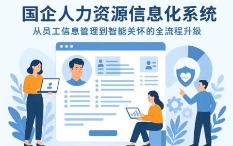 国企人力资源信息化系统：从员工信息管理到智能关怀的全流程升级
