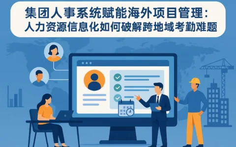 集团人事系统赋能海外项目管理：人力资源信息化如何破解跨地域考勤难题