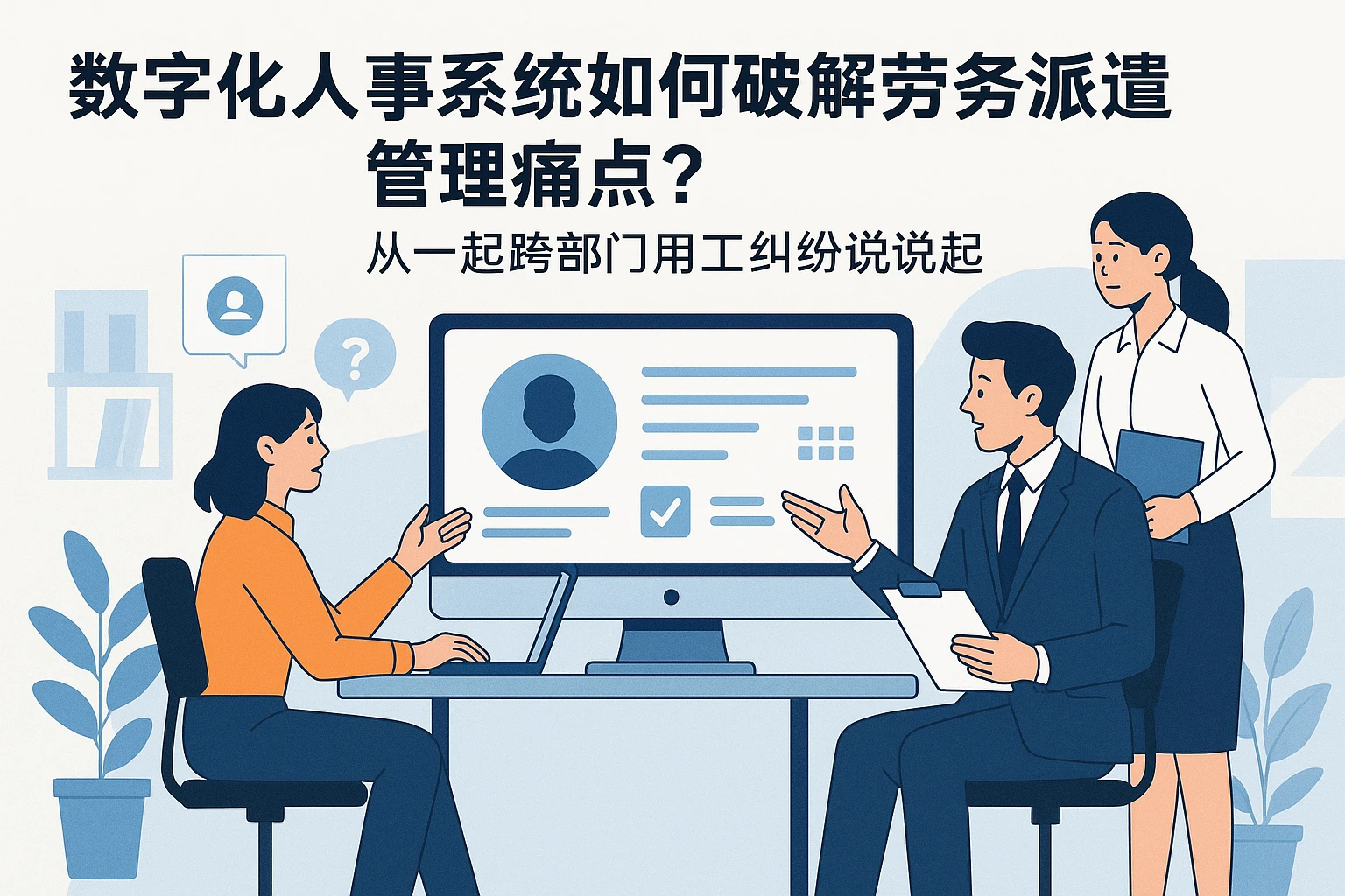 数字化人事系统如何破解劳务派遣管理痛点？从一起跨部门用工纠纷说起