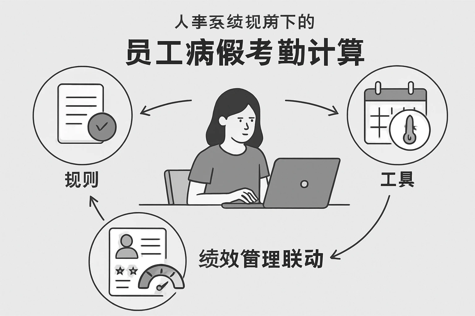 人事系统视角下的员工病假考勤计算：规则、工具与绩效管理联动