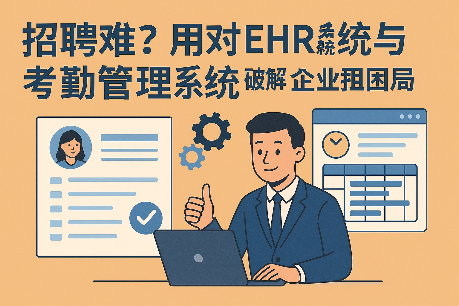 招聘难？用对EHR系统与考勤管理系统，破解企业招人困局