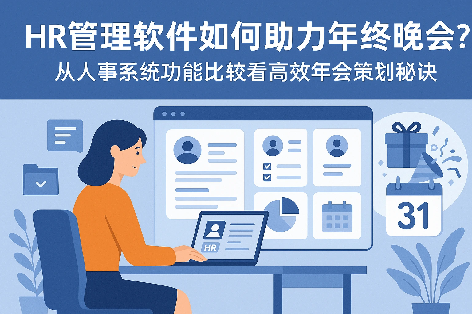 HR管理软件如何助力年终晚会？从人事系统功能比较看高效年会策划秘诀