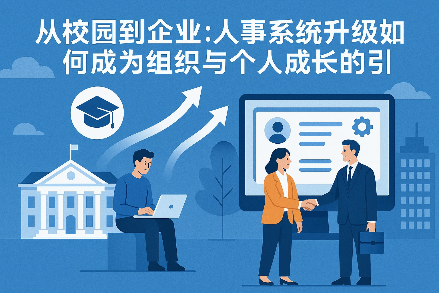 从校园到企业：人事系统升级如何成为组织与个人成长的引擎
