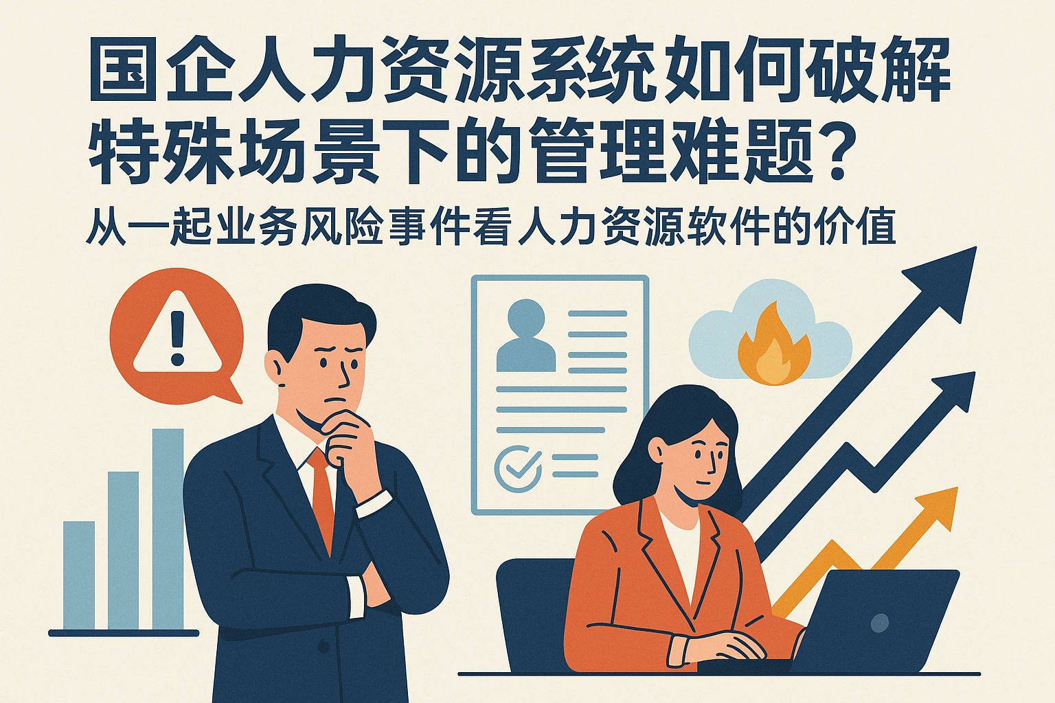 国企人力资源系统如何破解特殊场景下的管理难题？从一起业务风险事件看人力资源软件的价值