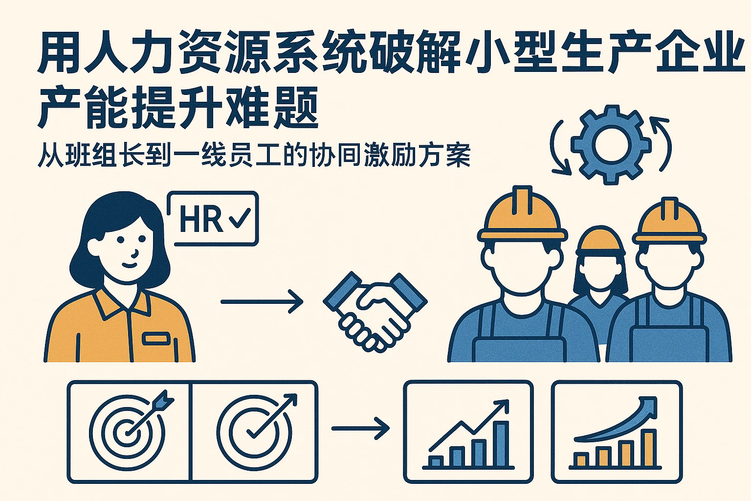用人力资源系统破解小型生产企业产能提升难题：从班组长到一线员工的协同激励方案