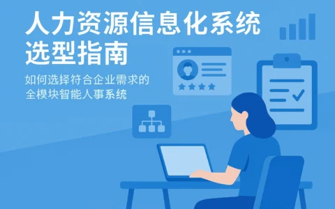 人力资源信息化系统选型指南：如何选择符合企业需求的全模块智能人事系统