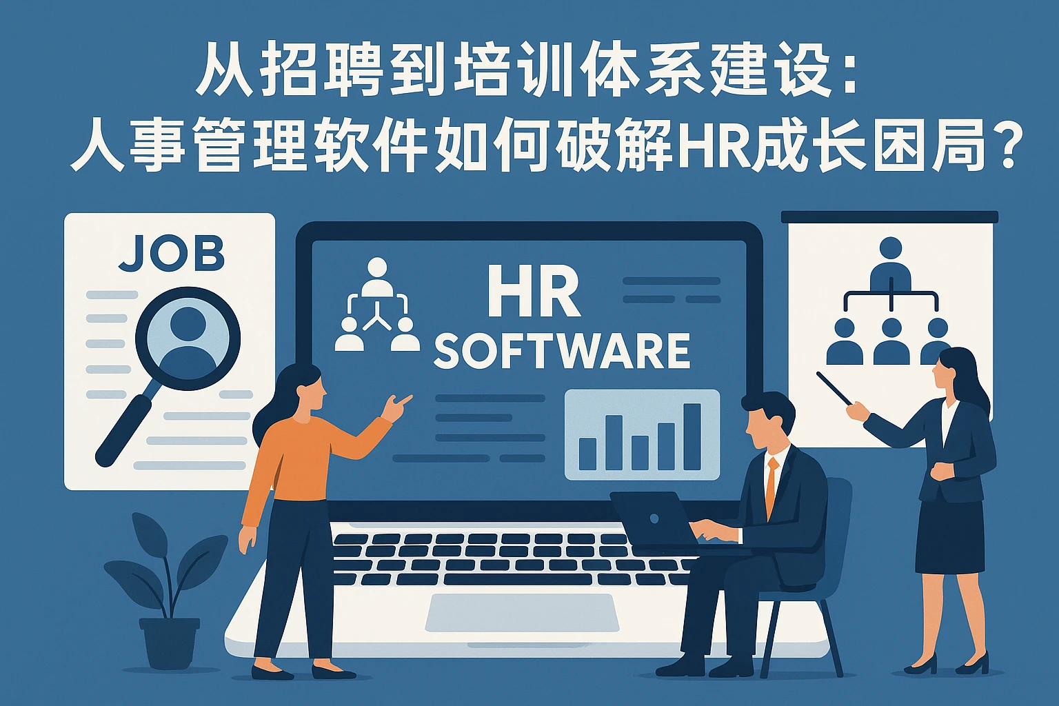 从招聘到培训体系建设：人事管理软件如何破解HR成长困局？