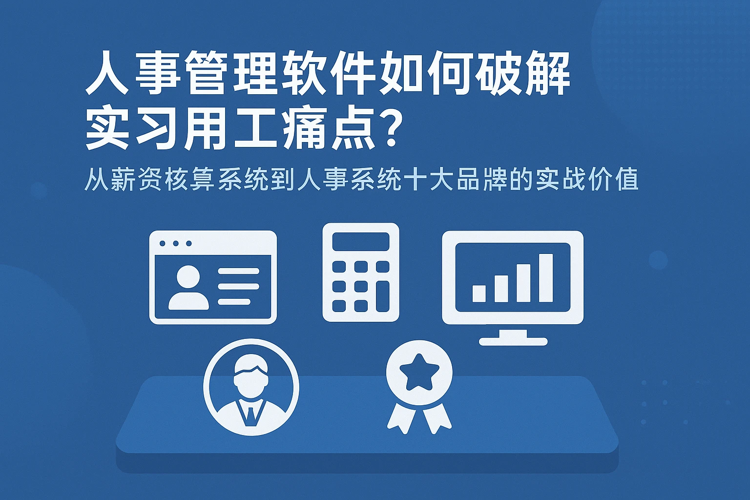 人事管理软件如何破解实习用工痛点？从薪资核算系统到人事系统十大品牌的实战价值