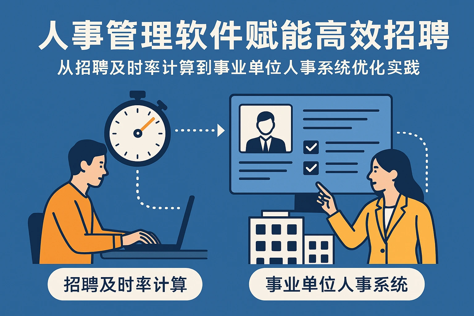 人事管理软件赋能高效招聘：从招聘及时率计算到事业单位人事系统优化实践