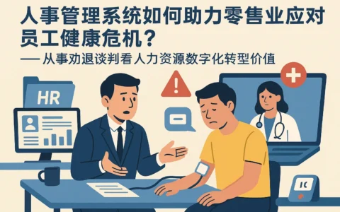 人事管理系统如何助力零售业应对员工健康危机？——从一场劝退谈判看人力资源数字化转型价值