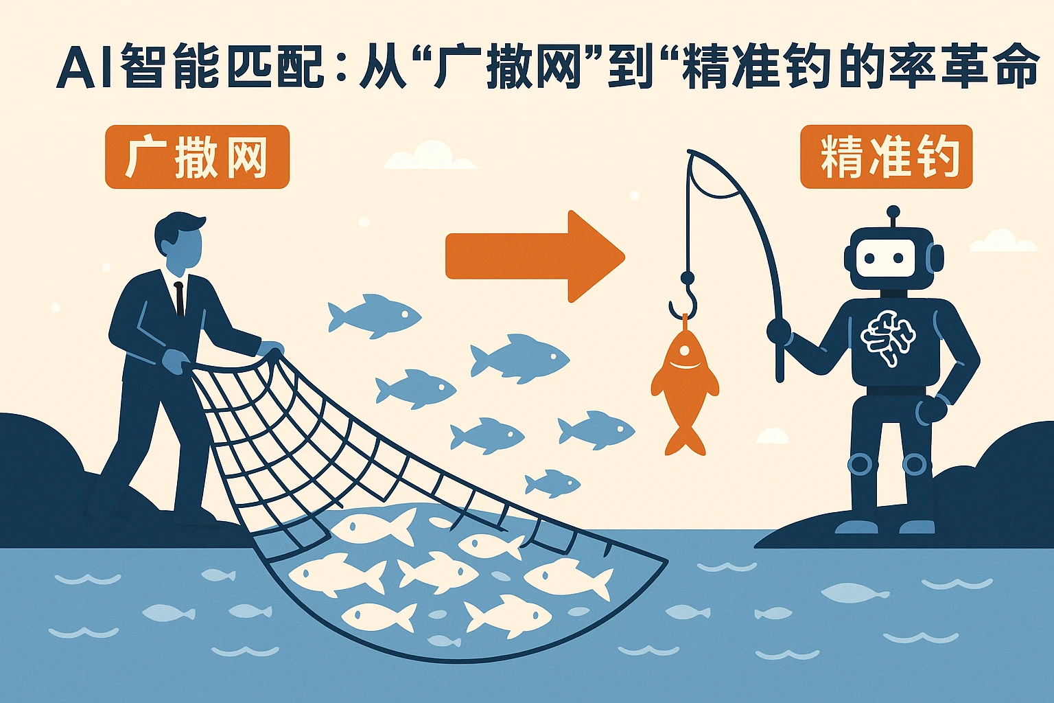 2. AI智能匹配：从“广撒网”到“精准钓”的效率革命