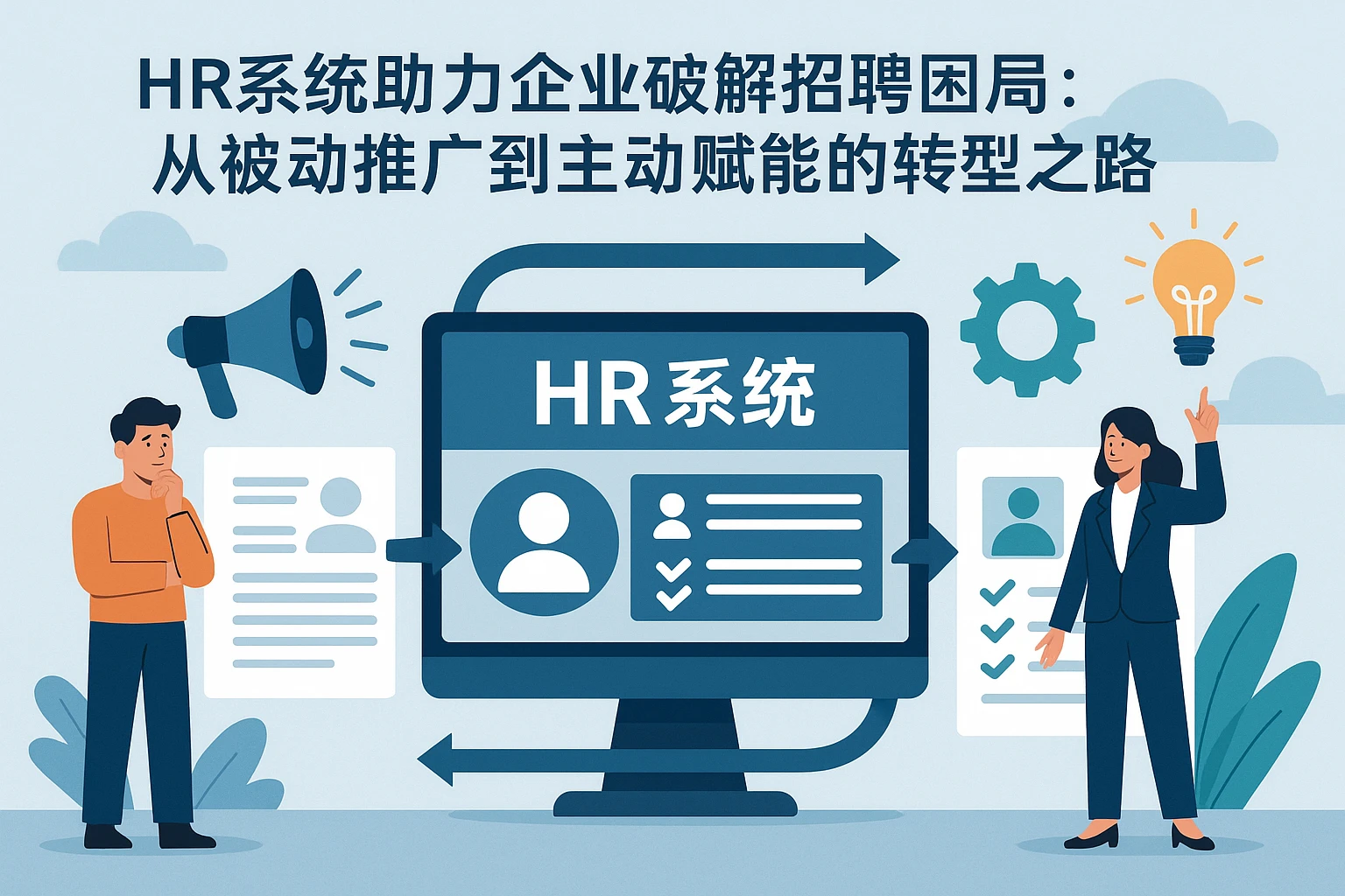 HR系统助力企业破解招聘困局：从被动推广到主动赋能的转型之路