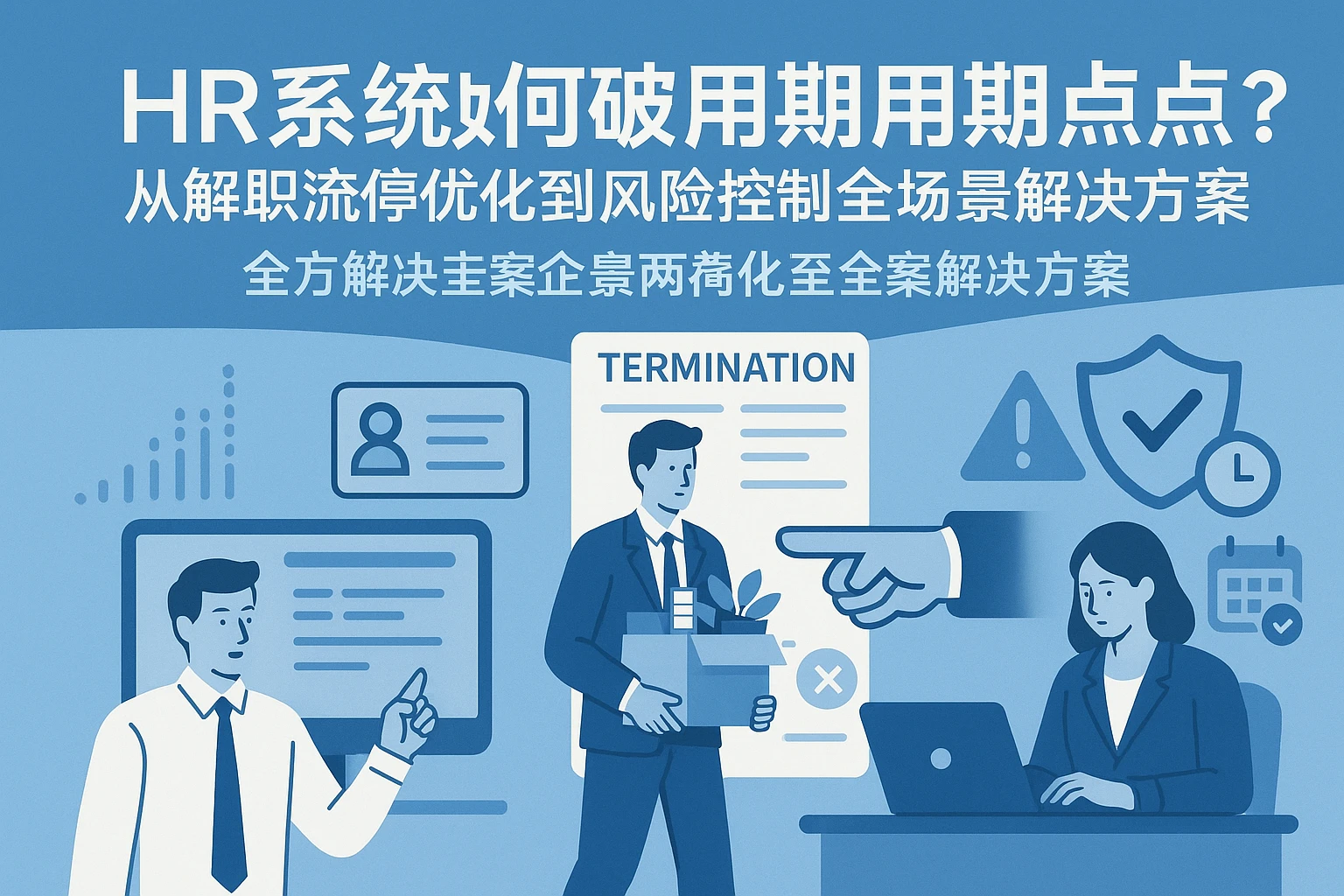 HR系统如何破解试用期管理痛点？从解雇流程优化到风险防控的全场景解决方案