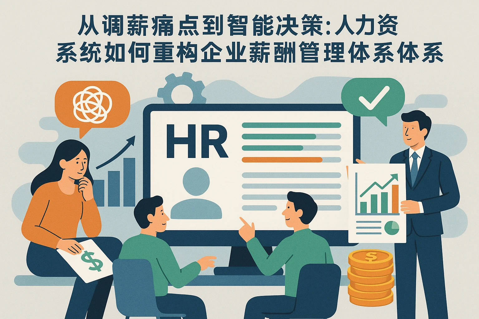 从调薪痛点到智能决策：人力资源系统如何重构企业薪酬管理体系