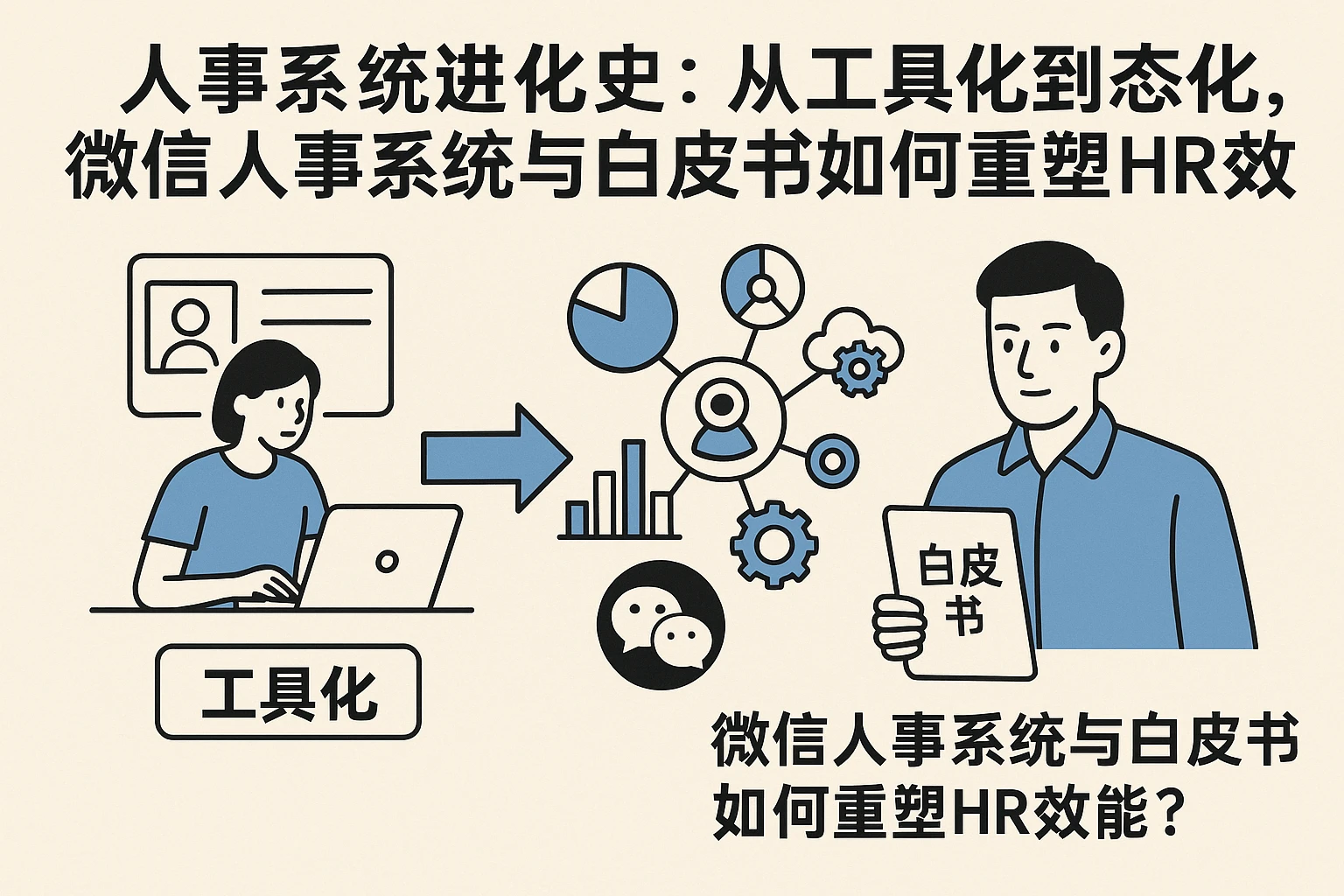 人事系统进化史：从工具化到生态化，微信人事系统与白皮书如何重塑HR效能？