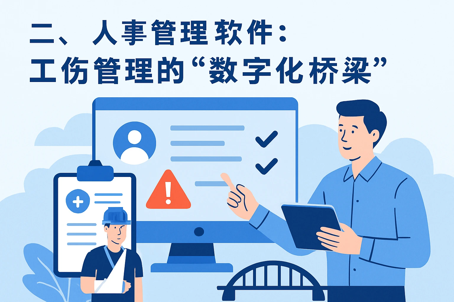 二、人事管理软件：工伤管理的“数字化桥梁”