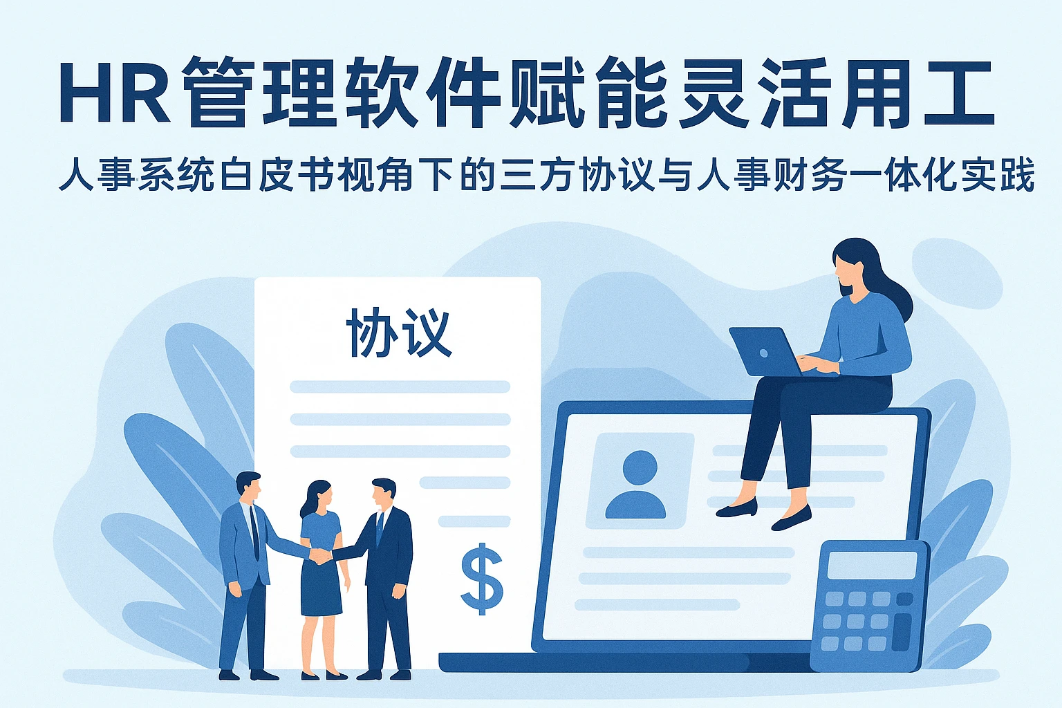HR管理软件赋能灵活用工：人事系统白皮书视角下的三方协议与人事财务一体化实践