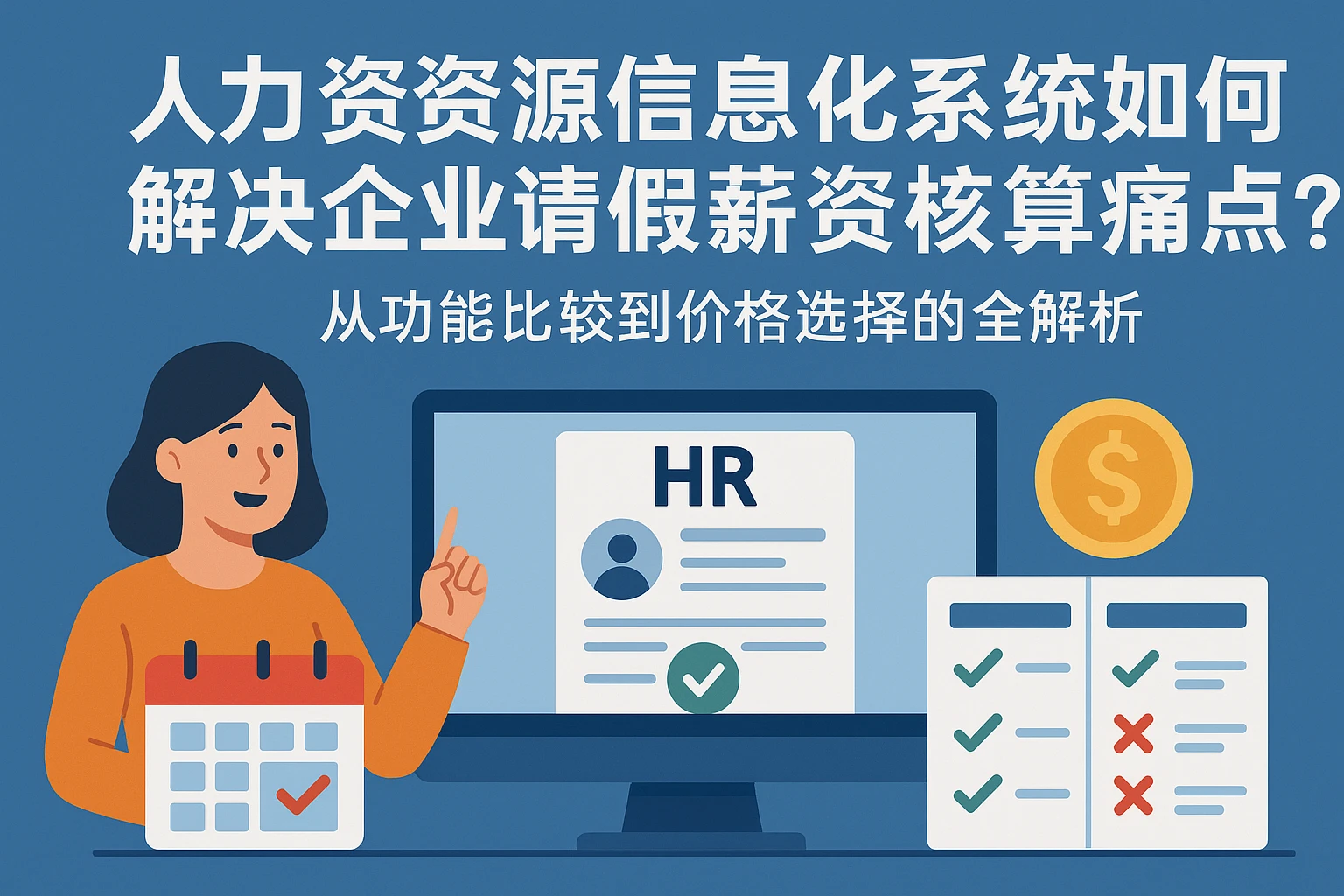 人力资源信息化系统如何解决企业请假薪资核算痛点？——从功能比较到价格选择的全解析