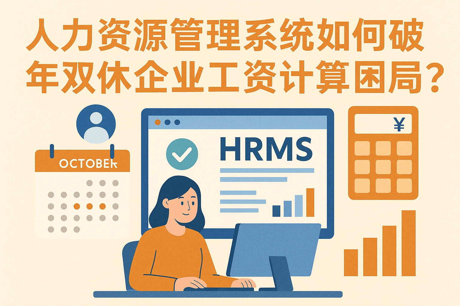 人力资源管理系统如何破解单双休企业10月份工资计算困局？