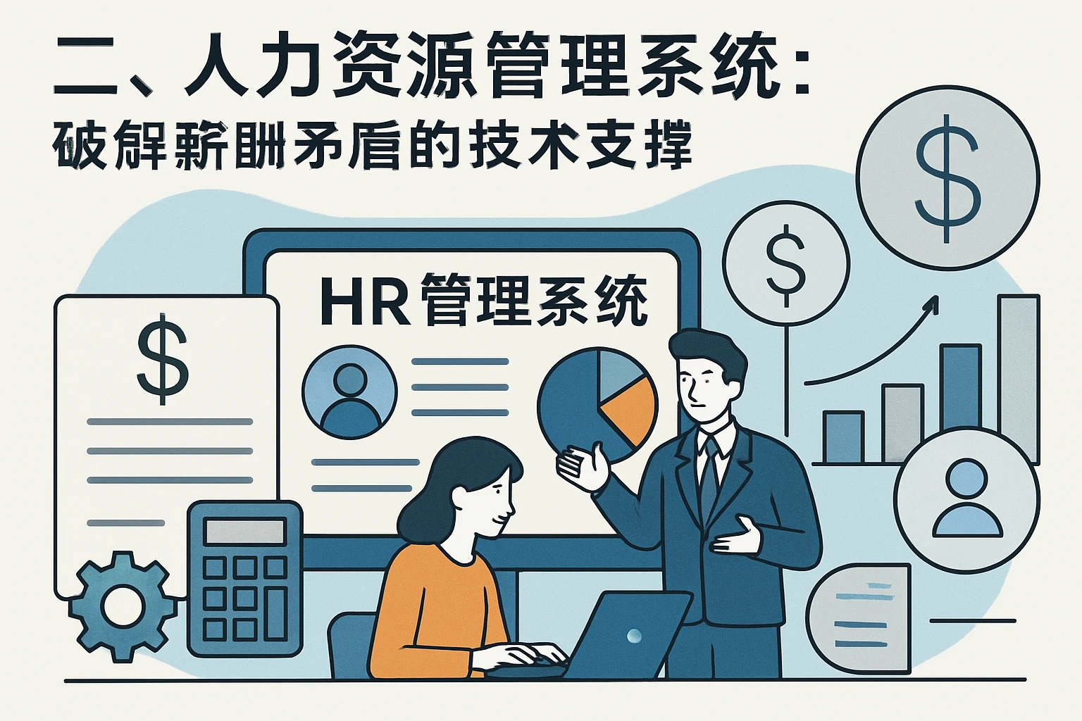 二、人力资源管理系统：破解薪酬矛盾的技术支撑