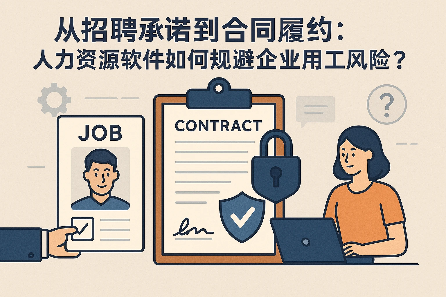 从招聘承诺到合同履约：人力资源软件如何规避企业用工风险？