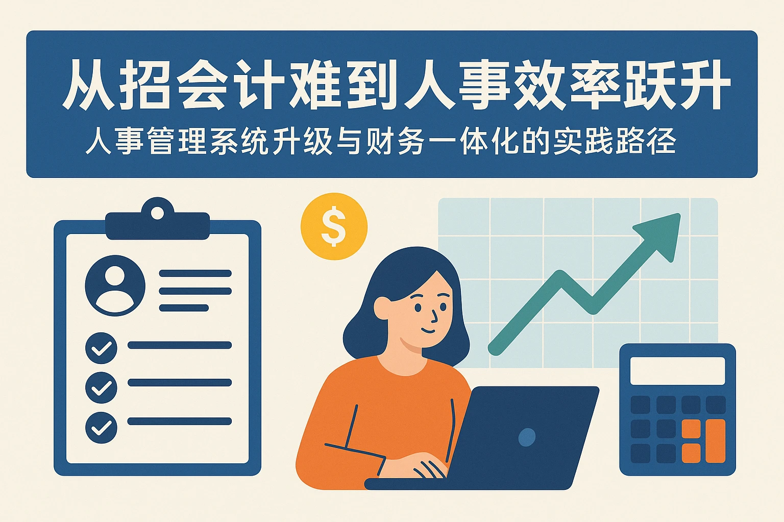 从招会计难到人事效率跃升：人事管理系统升级与财务一体化的实践路径