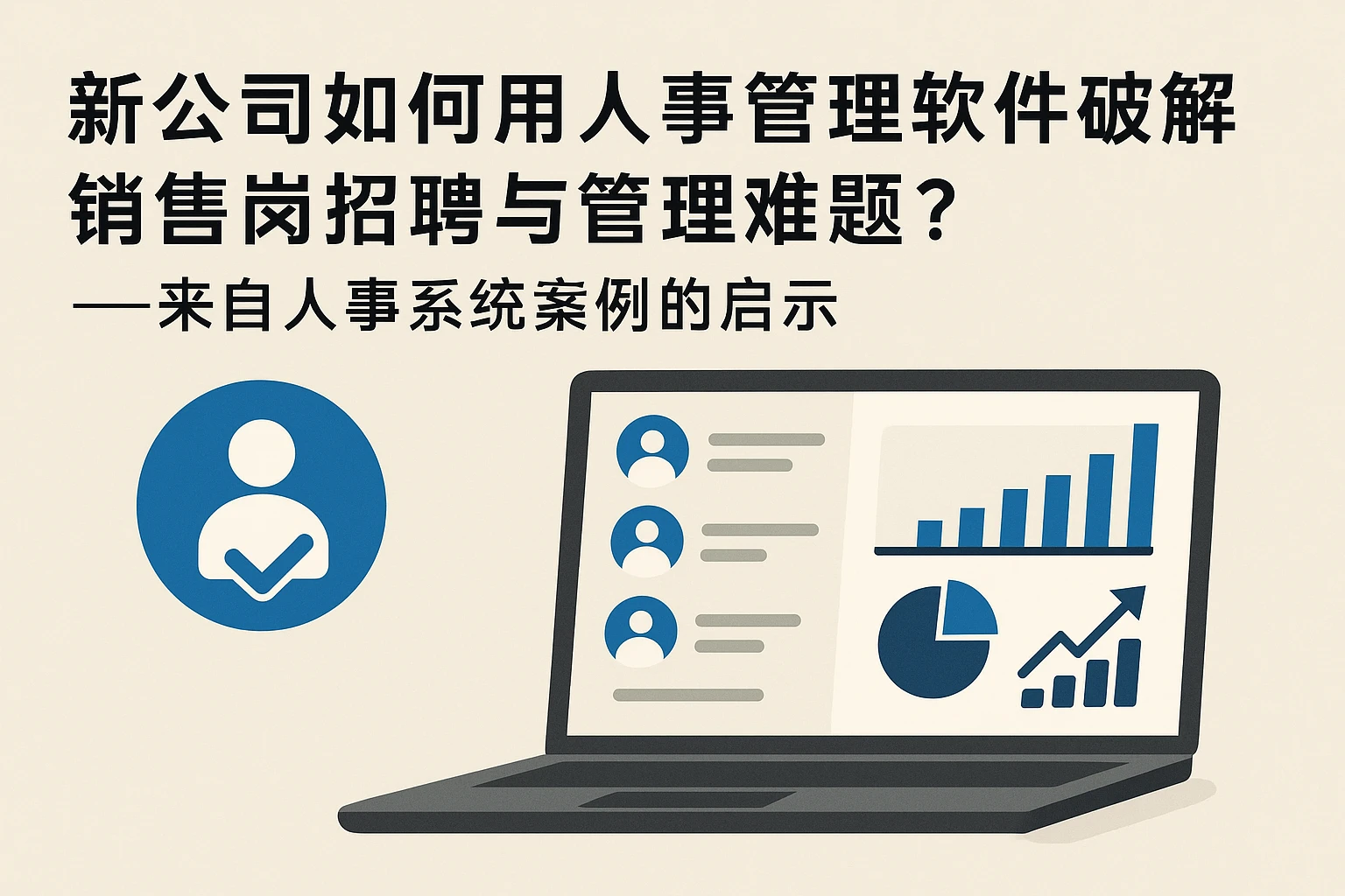新公司如何用人事管理软件破解销售岗招聘与管理难题？——来自人事系统案例的启示