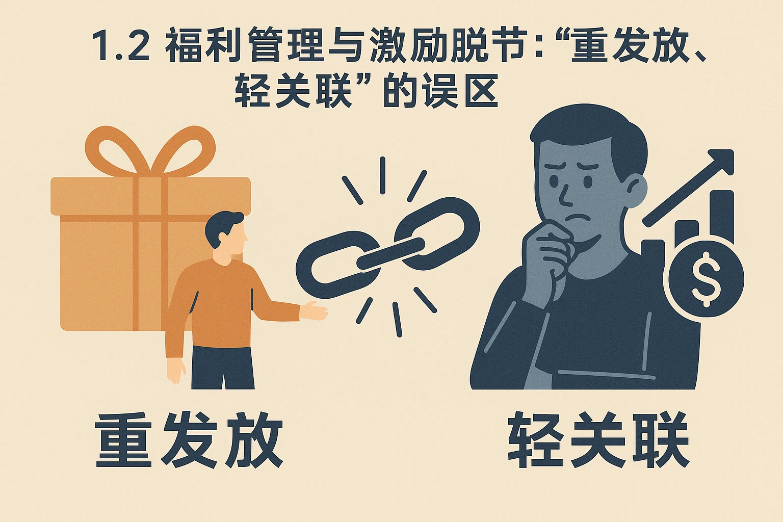 1.2 福利管理与激励脱节：“重发放、轻关联”的误区