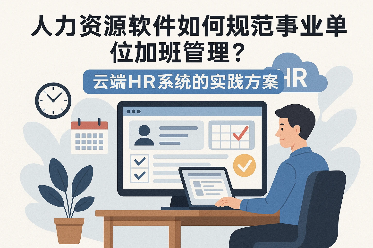 人力资源软件如何规范事业单位加班管理？云端HR系统的实践方案
