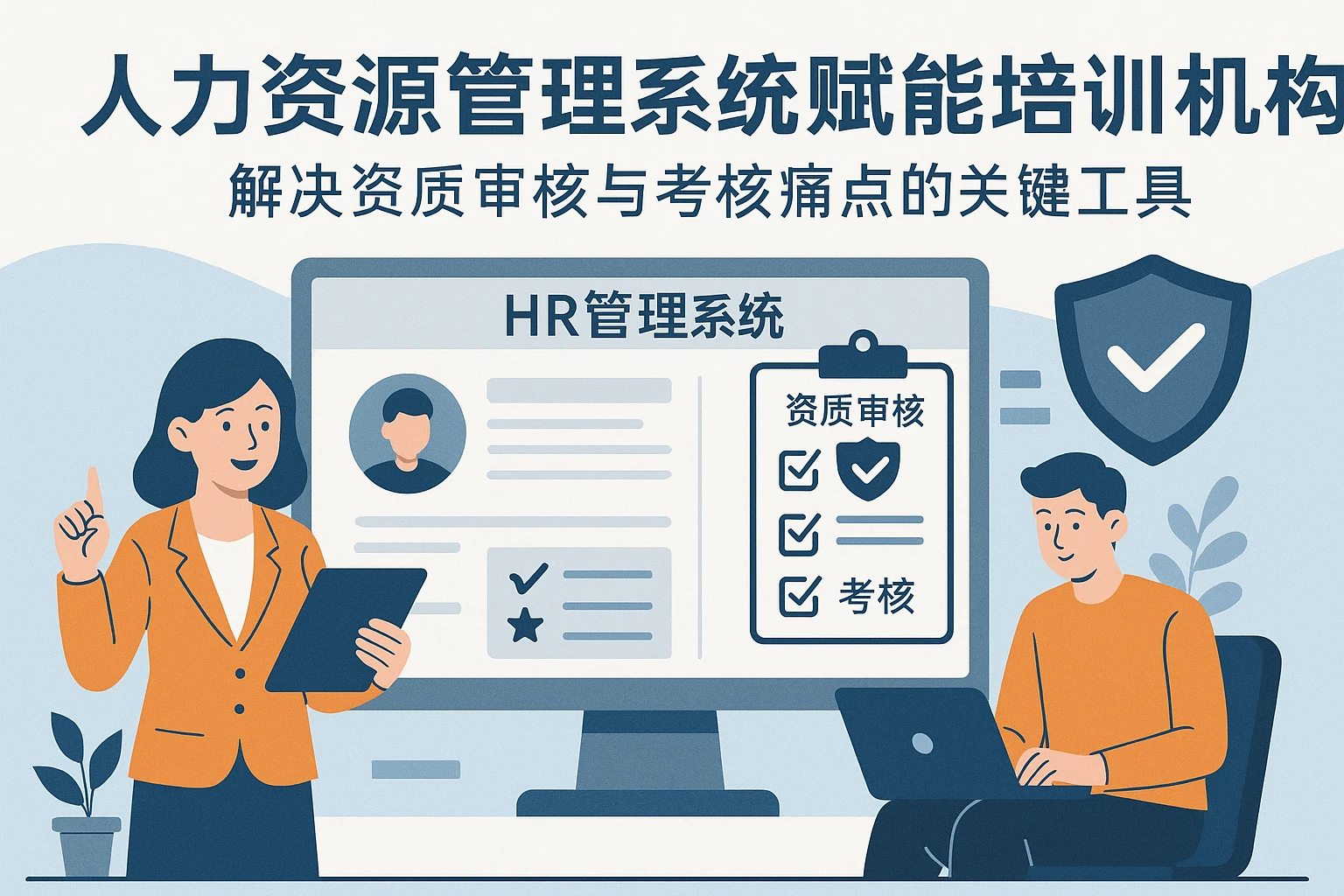 人力资源管理系统赋能培训机构：解决资质审核与考核痛点的关键工具