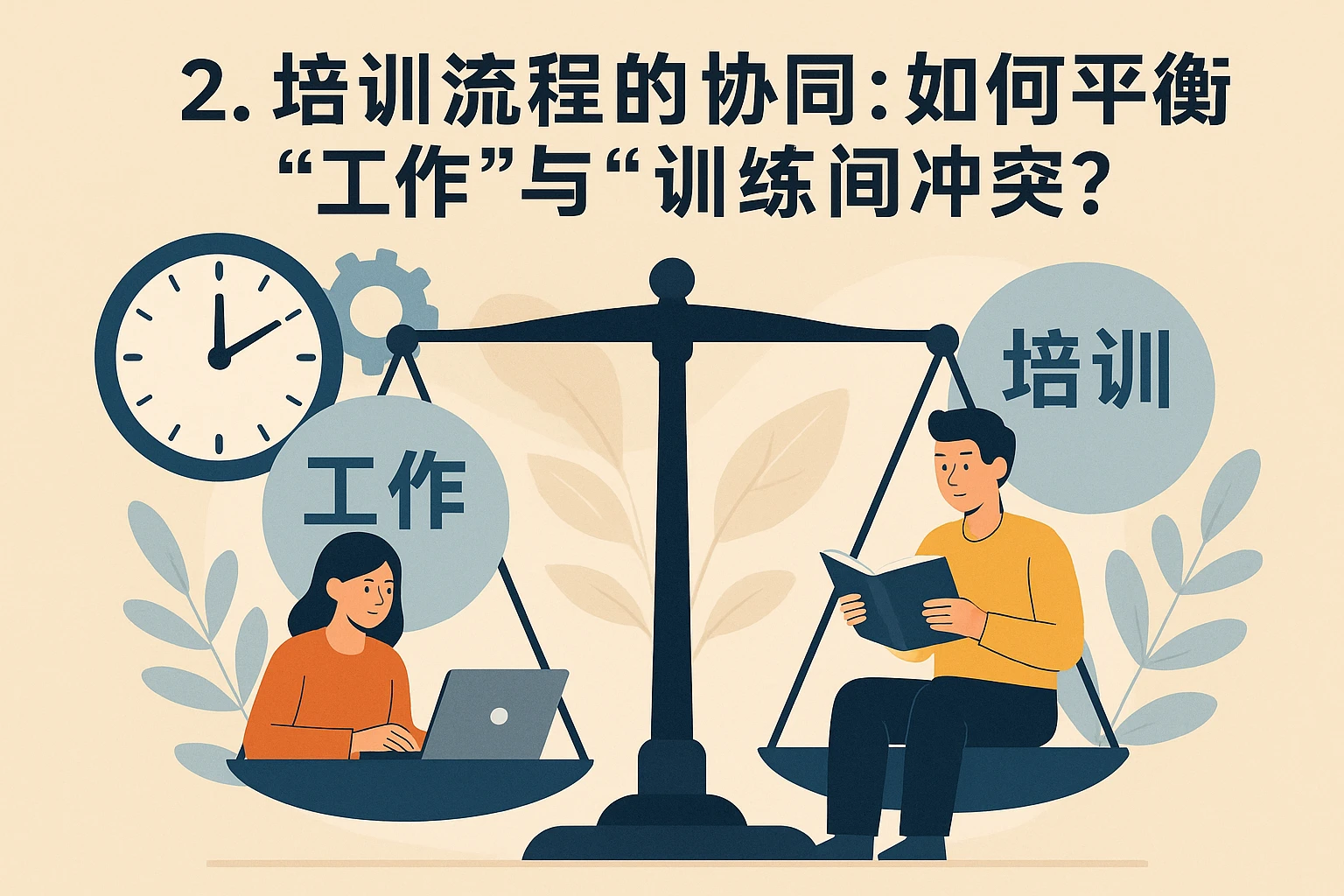 2. 培训流程的协同：如何平衡“工作”与“培训”的时间冲突？
