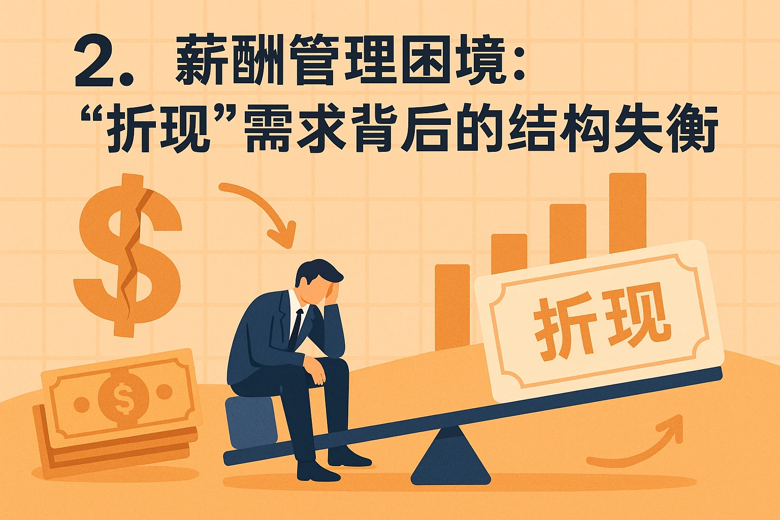 2. 薪酬管理困境：“折现”需求背后的结构失衡
