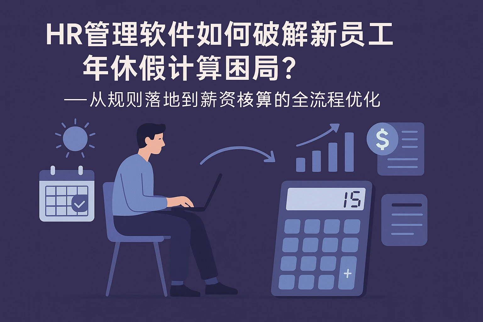 HR管理软件如何破解新员工年休假计算困局？——从规则落地到薪资核算的全流程优化
