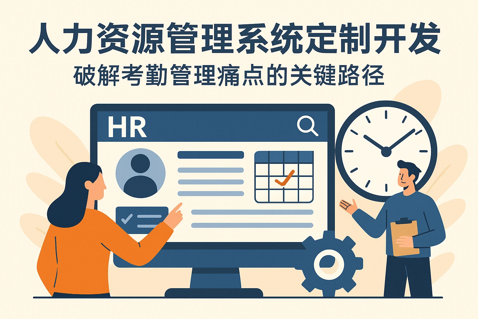 人力资源管理系统定制开发：破解考勤管理痛点的关键路径