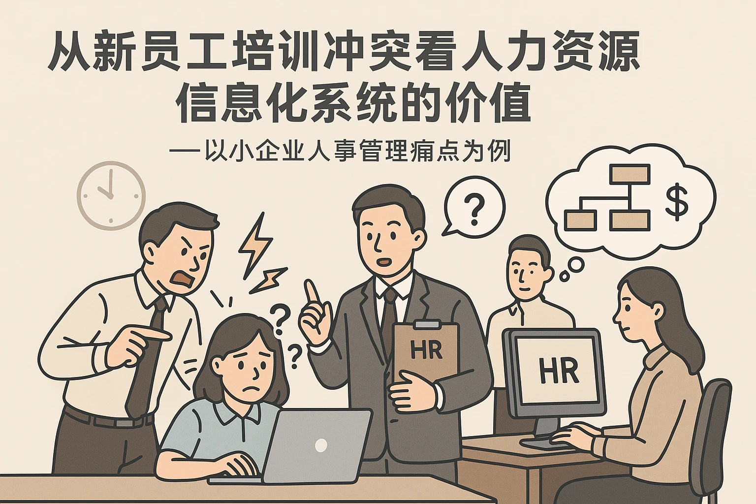 从新员工培训冲突看人力资源信息化系统的价值——以小企业人事管理痛点为例