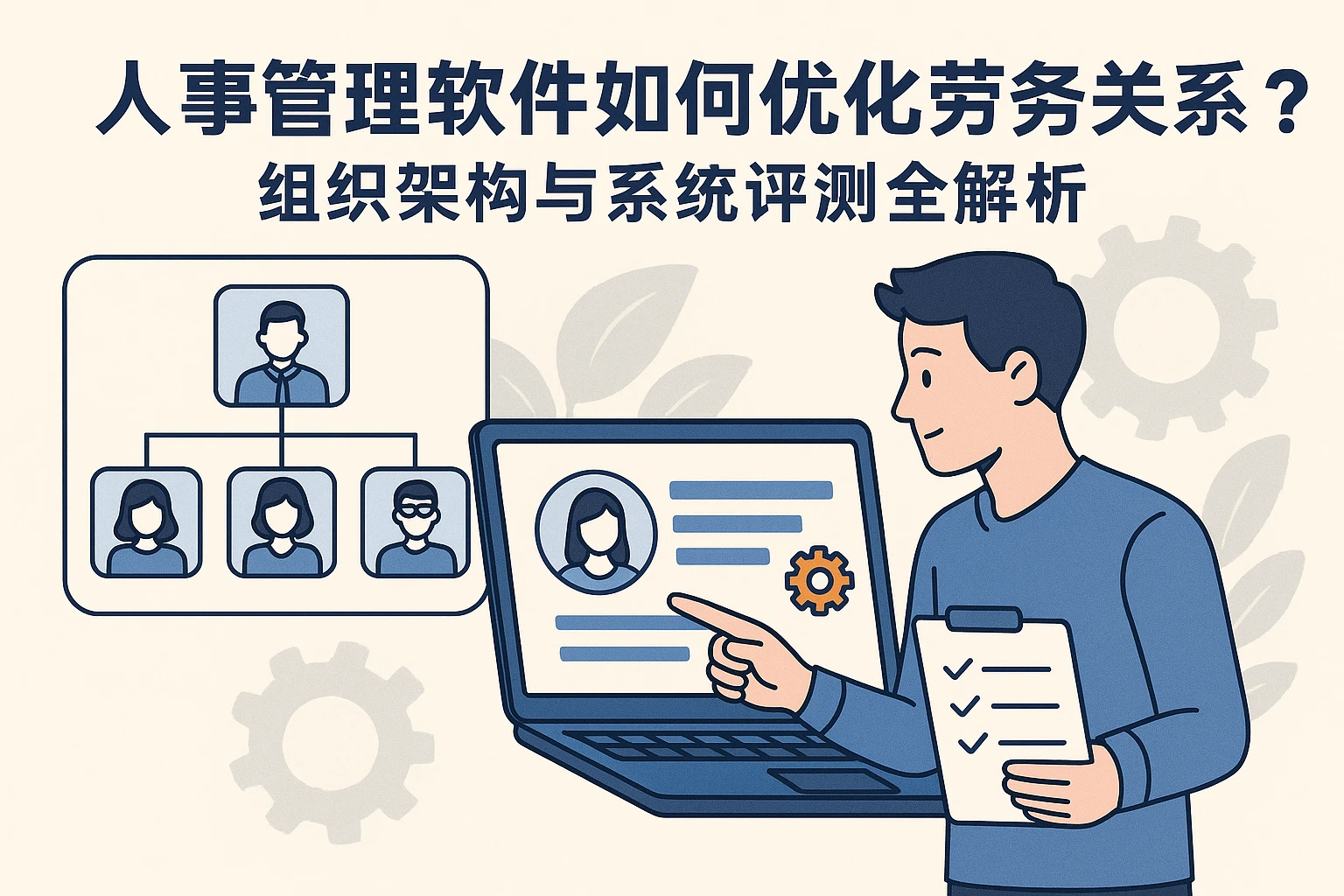 人事管理软件如何优化劳务关系用工？组织架构与系统评测全解析
