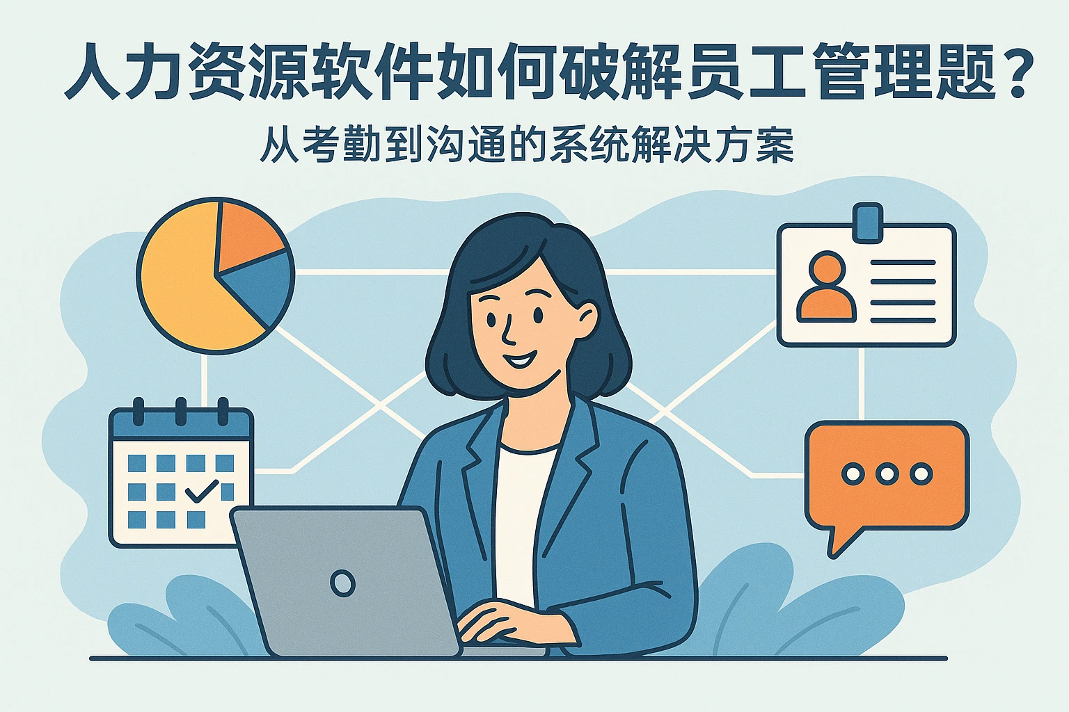人力资源软件如何破解员工管理难题？从考勤到沟通的系统解决方案