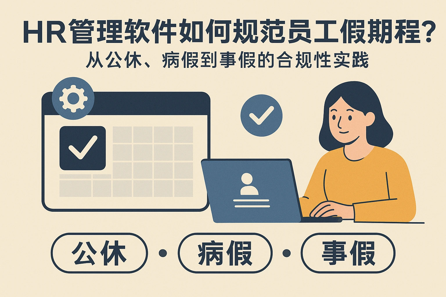 HR管理软件如何规范员工假期管理？从公休、病假到事假的合规性实践