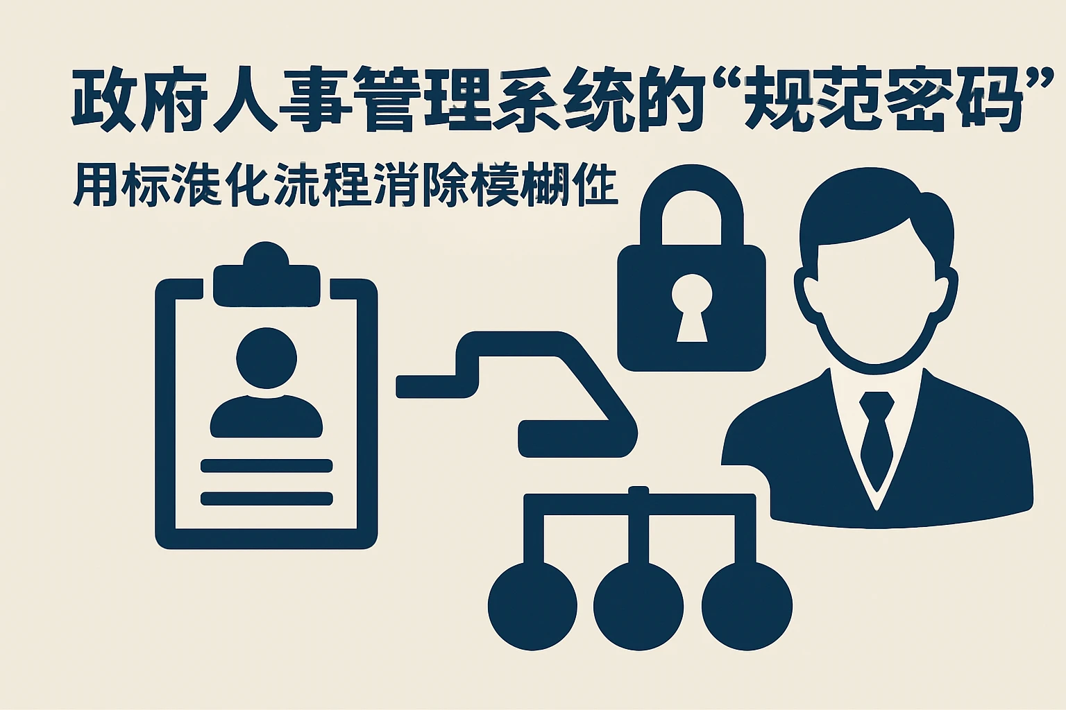 二、政府人事管理系统的“规范密码”：用标准化流程消除模糊性