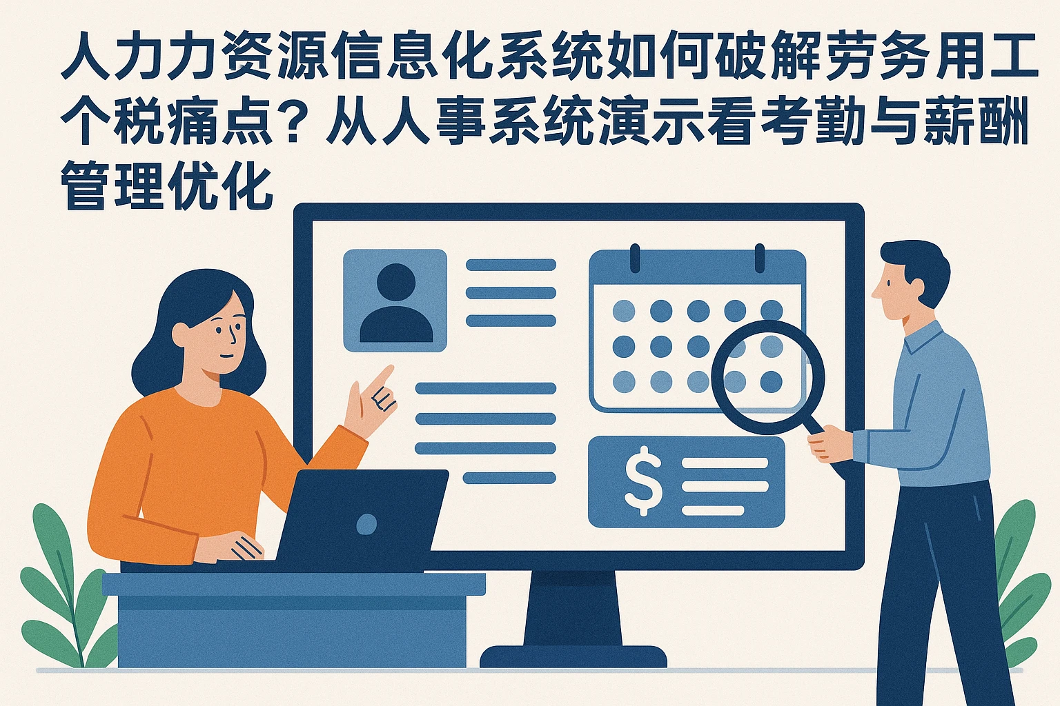 人力资源信息化系统如何破解劳务用工个税痛点？从人事系统演示看考勤与薪酬管理优化