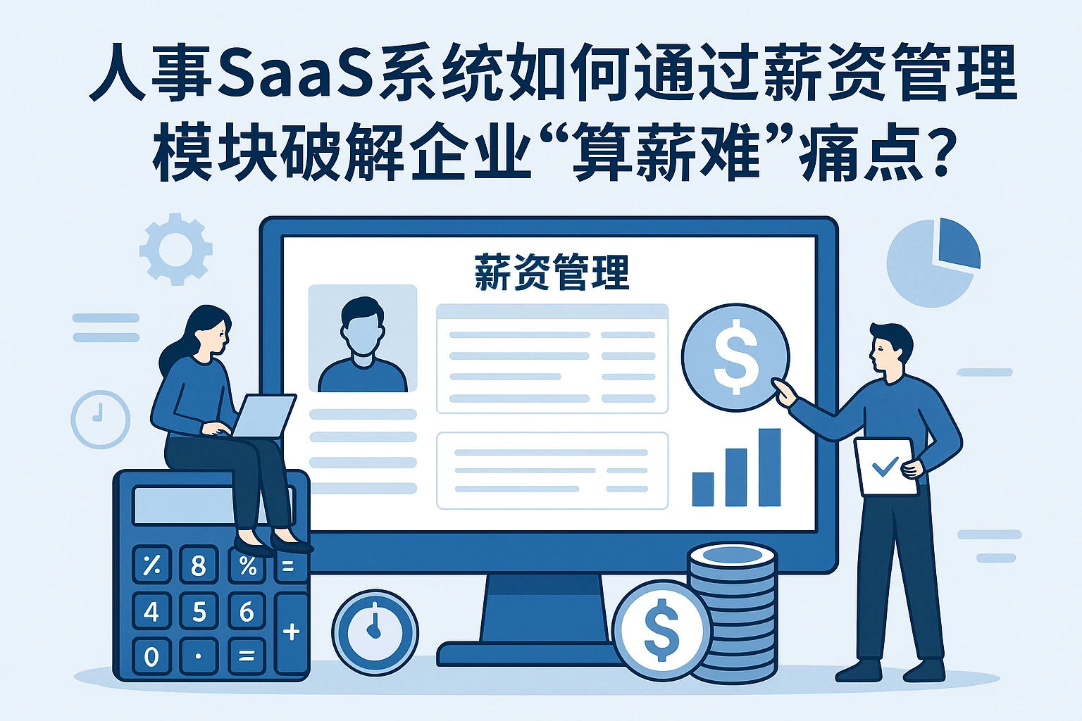 人事SaaS系统如何通过薪资管理模块破解企业“算薪难”痛点？