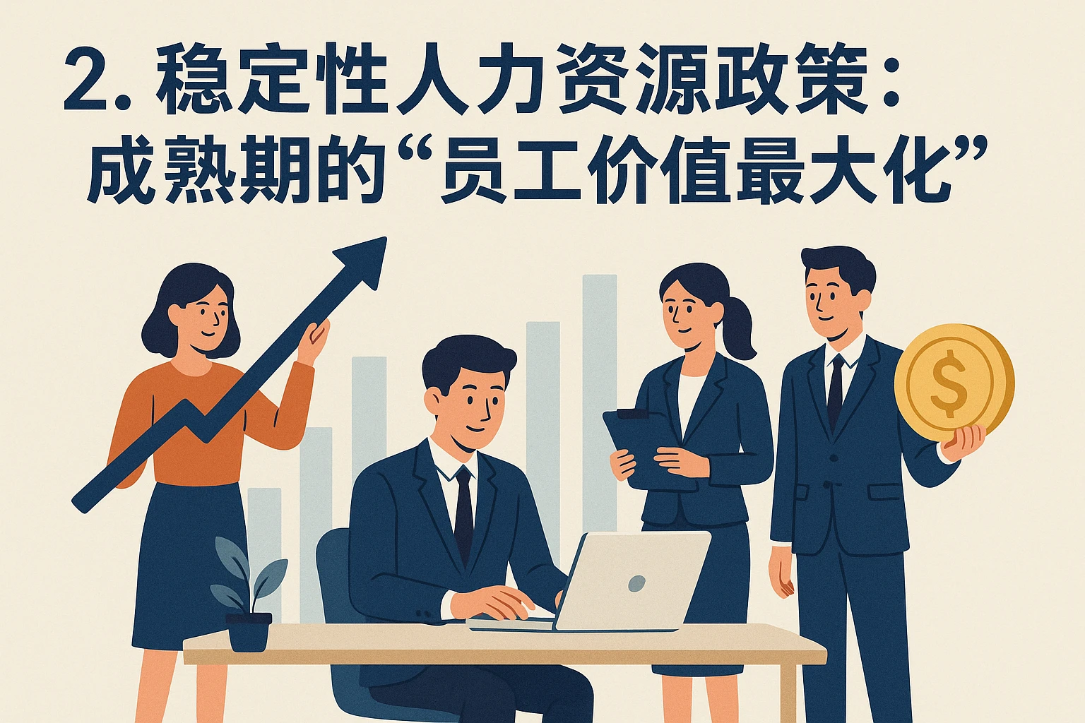 2. 稳定性人力资源政策：成熟期的“员工价值最大化”