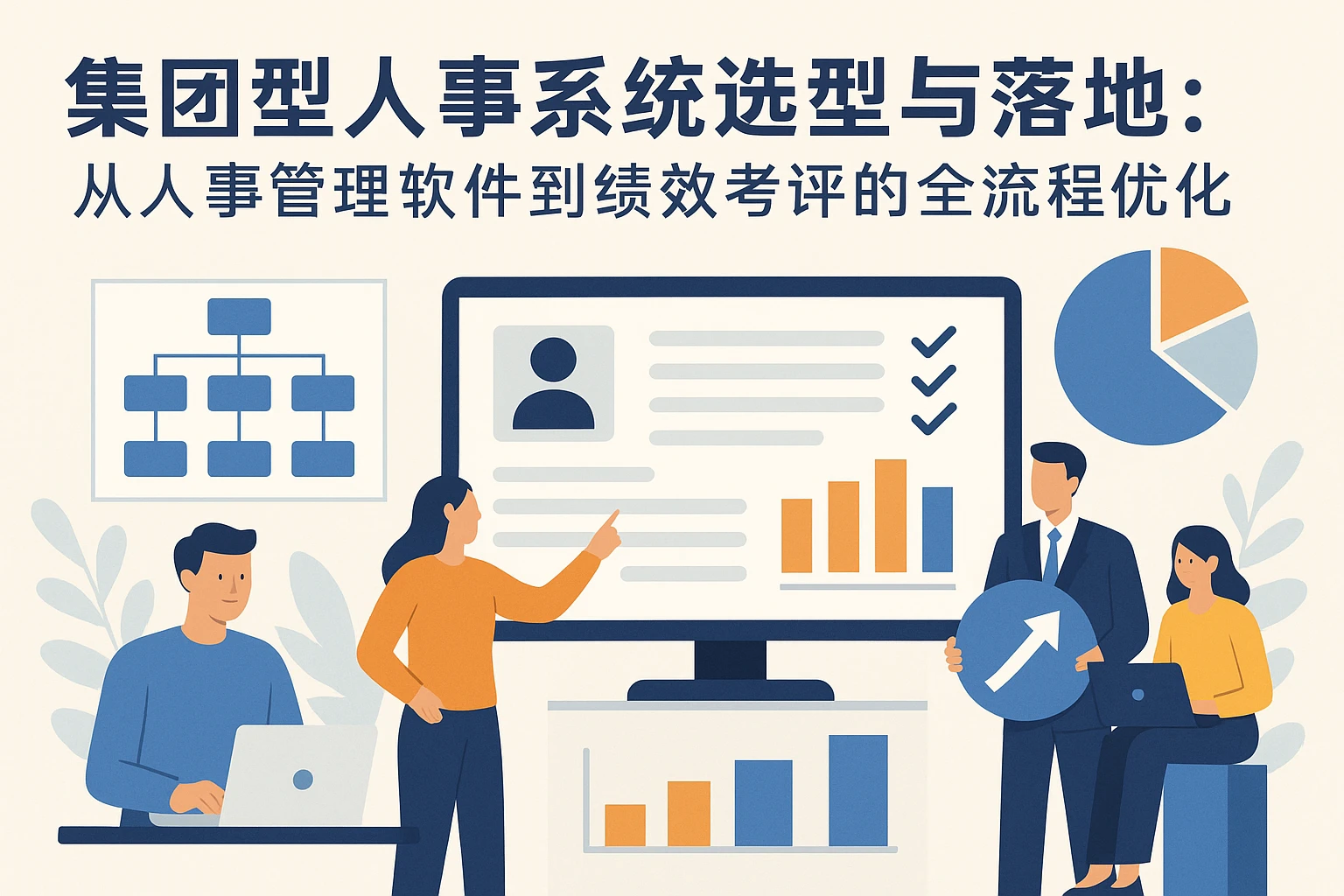 集团型人事系统选型与落地：从人事管理软件到绩效考评的全流程优化