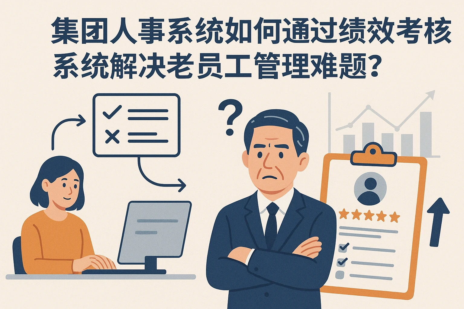 集团人事系统如何通过绩效考核系统解决老员工管理难题？