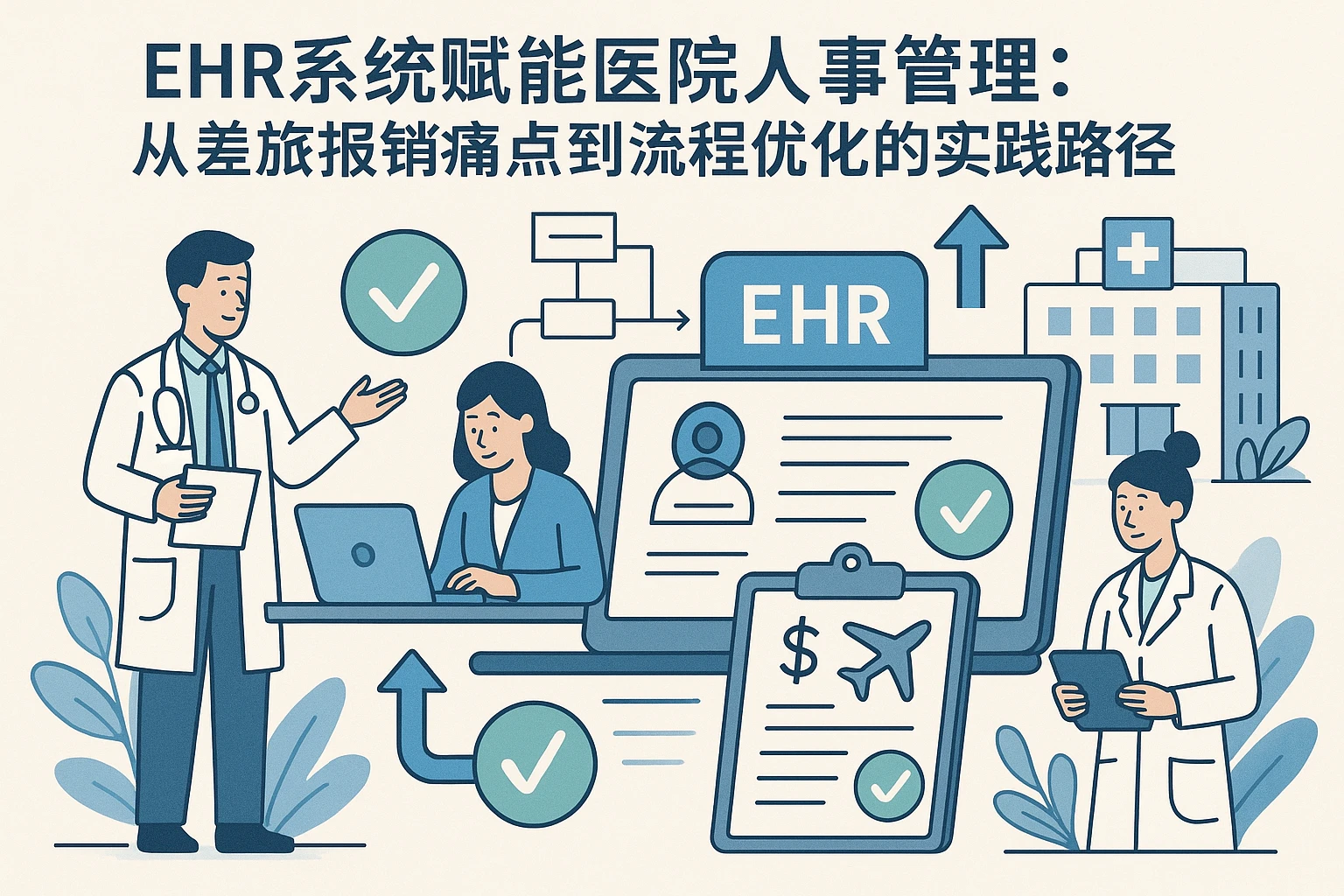 EHR系统赋能医院人事管理：从差旅报销痛点到流程优化的实践路径