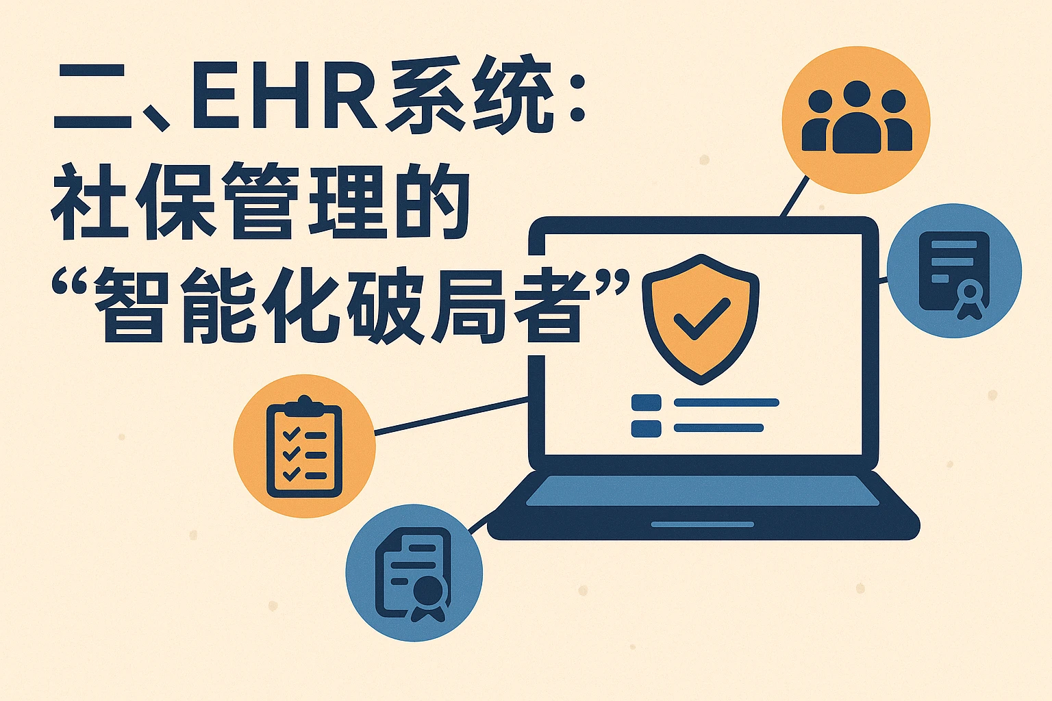 二、EHR系统：社保管理的“智能化破局者”