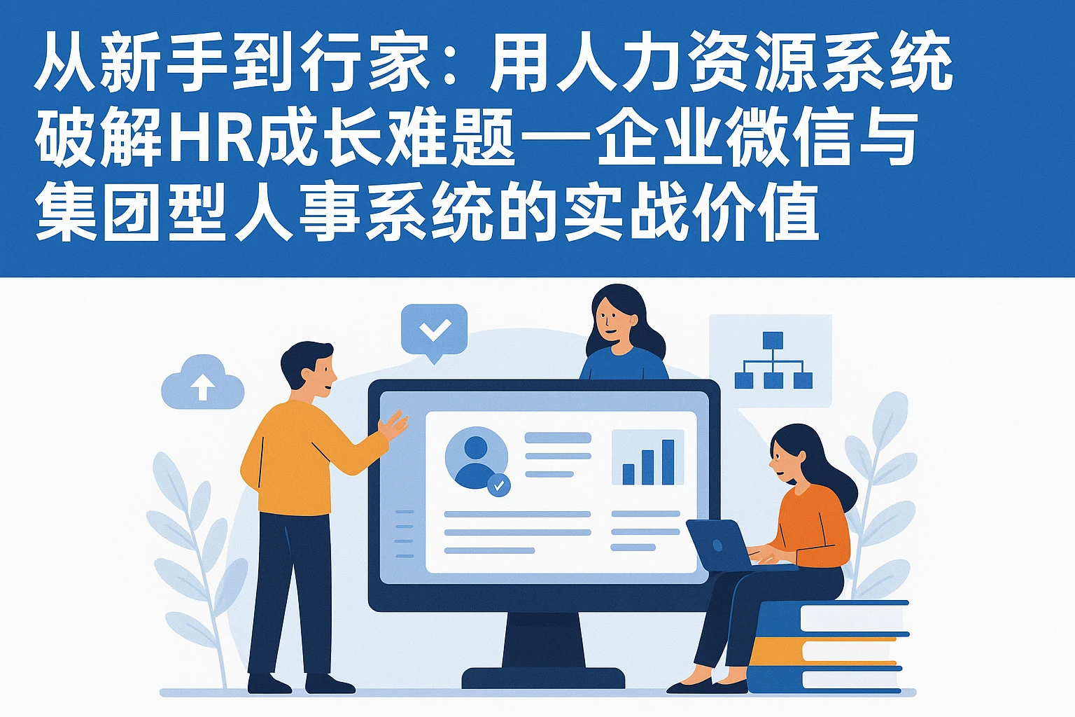 从新手到行家：用人力资源系统破解HR成长难题——企业微信与集团型人事系统的实战价值