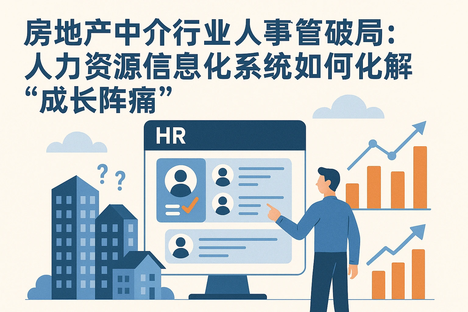 房地产中介行业人事管理破局：人力资源信息化系统如何化解“成长阵痛”