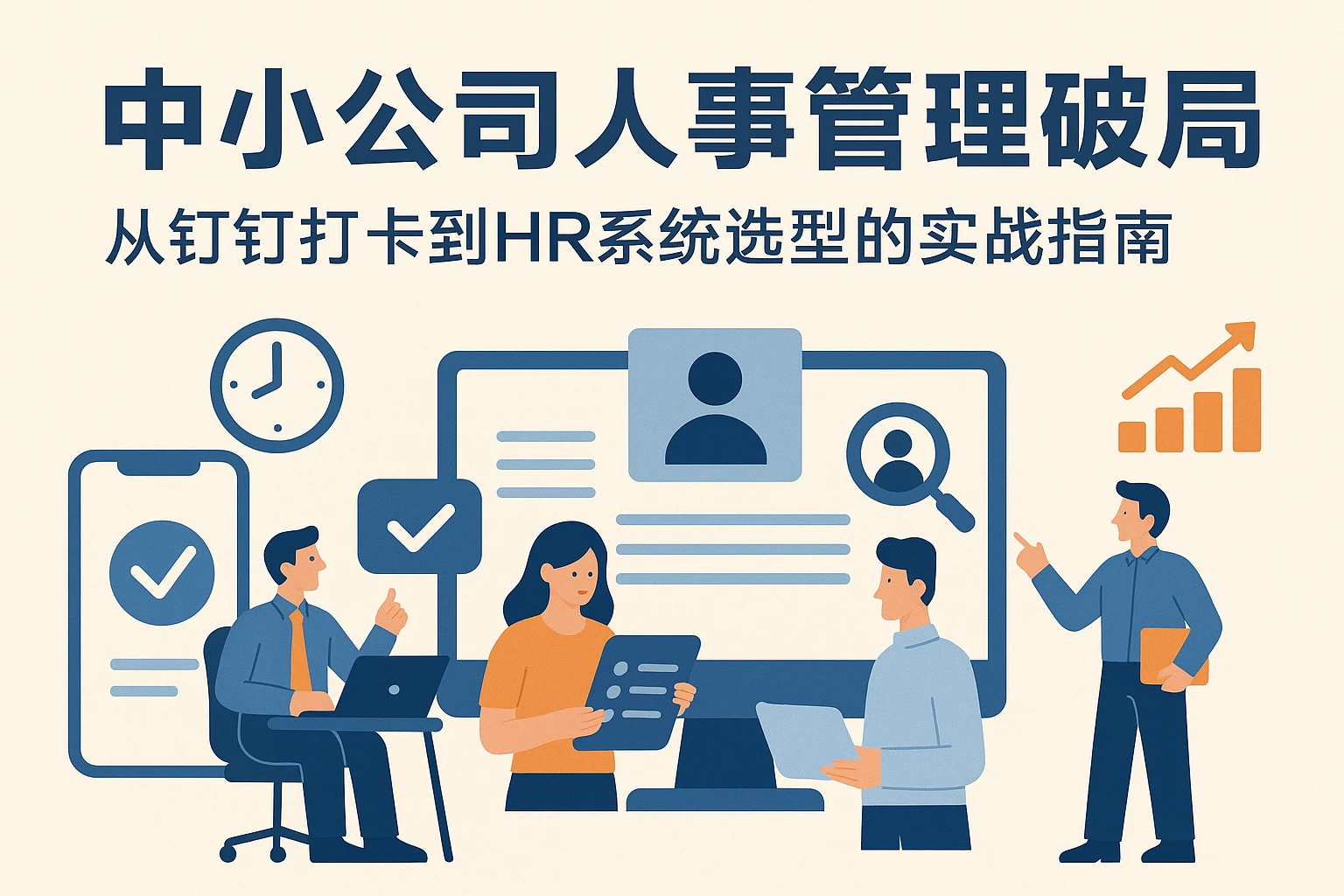 中小公司人事管理破局：从钉钉打卡到HR系统选型的实战指南