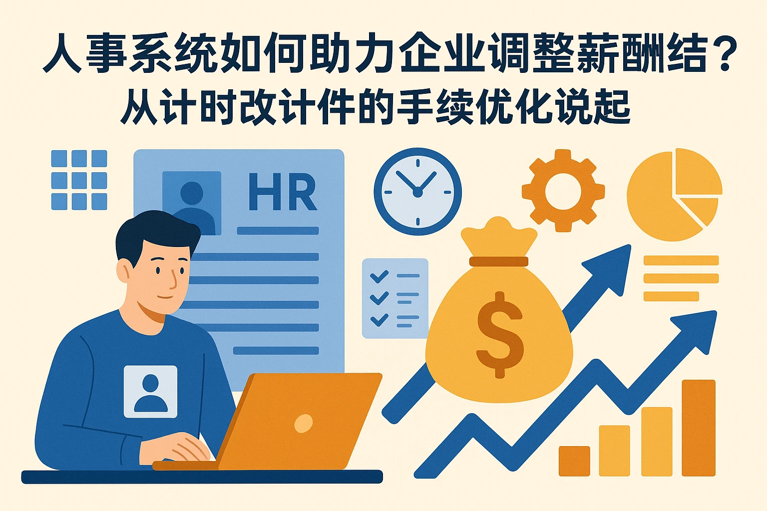 人事系统如何助力企业调整薪酬结构？从计时改计件的手续优化说起